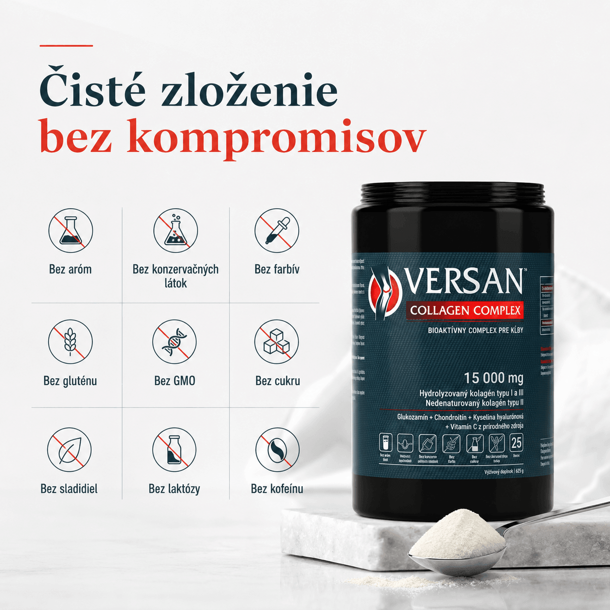 Versan Collagen na klby zlozenie